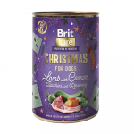 Brit Care Christmas Lamb monoproteiin konserv t&auml;iskasvanud koertele lambalihaga, 400 g