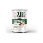 Prefera Fresh Farm Dog Coarse Pate Wild Boar, Sweet Potato, Berries & Herbs t&auml;ielik m&otilde;&otilde;dus toit koertele, j&auml;me past&eacute;, 400 g