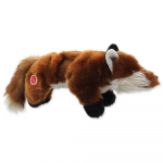 Dog Fantasy Skinneeez Stretch And Squeak Fox pl&uuml;&uuml;sist m&auml;nguasi koertele, ilma t&auml;idiseta, vilega, 45 cm