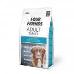 FourFriends Adult Turkey gluteenivaba kuivtoit tundlikele koertele, 3 kg