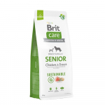 Brit Care Sustainable Senior Chicken & Insect kuivtoit vanadele koertele, 12 kg