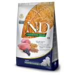 Farmina N&D Dog Low Grain Puppy Medium Maxi madala teraviljasisaldusega kuivtoit kutsikatele, lammas ja mustikad, 12 kg