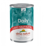 Almo Nature Daily veiselihaga m&auml;rgtoit t&auml;iskasvanud koertele veiselihaga, 400 g