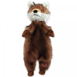 Dog Fantasy Skinneeez Plush Fox t&auml;idiseta pl&uuml;&uuml;sist m&auml;nguasi koertele, rebane, 34 cm