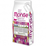 Monge Natural Sensitive kuivtoit kanaga, tundlikule seedimisele ja steriliseeritud kassidele, 10 kg