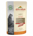 Almo Nature HFC Kitten m&auml;rgtoit kassipoegadele kanaga, 55 g