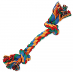 Dog Fantasy 2 Knots Rope Toy puuvillane k&ouml;ism&auml;nguasi koertele kahe s&otilde;lmega, 20 cm