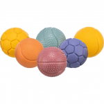 Trixie Ball Natural Rubber m&auml;nguasi koertele, naturaalne kumm, l&auml;bim&otilde;&otilde;t 4.5 cm