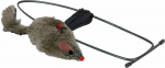 Trixie Plush Mouse For Doorframes fliisist hiir kassile, 8 cm / 190 cm