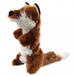 Dog Fantasy Toy Plush Fox pl&uuml;&uuml;sist m&auml;nguasi koertele vilega, rebane, 45 cm