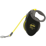 Trixie Flexi Giant Professional, lintrihm, L: 10 m, must/neoonkollane automaatrihm suurtele koertele kuni 50 kg