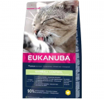 Eukanuba CAT Adult Hairball Control Chicken kuivtoit t&auml;iskasvanud kassidele, karvapallide kontrolliks, kanaga, 10 kg