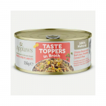 Applaws Dog Taste Toppers In Broth Chicken Breast With Beef Liver, Pumpkin, Carrots & Peas t&auml;iends&ouml;&ouml;t koertele kanarinnaga ja veiseliha maksa, k&otilde;rvitsa, porgandite ja herneste lisandiga puljongis, 156 g