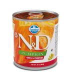 Farmina N&D Quail Pumpkin konservtoit t&auml;iskasvanud koertele vuttide ja k&otilde;rvitsaga, 285 g