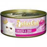 Aatas Cat Creamy Chicken & Crab konservid kassidele, 80 g