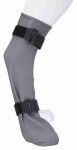 Trixie Protective Sock, silicone libisemisvastane sokk koertele, hall, XL 12 cm/45 cm, 1 tk.