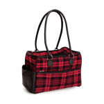 Camon Tartan transpordikott v&auml;ikestele koertele ja kassidele, &otilde;larihmaga, 41x24x30 cm