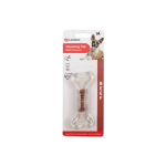 Flamingo TPR l&auml;bipaistev luu piparm&uuml;ndimaitseline m&auml;nguasi koertele, 12 cm