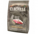Elbeville Adult All Breeds Fresh Duck Healthy Digestion kuivtoit t&auml;iskasvanud koertele, v&auml;rske pardi, tervislik seedimine, 4 kg