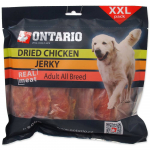 Ontario Snack Dry Chicken Jerky kuivatatud kanalihat&uuml;kid koertele, 500 g