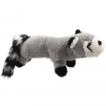 Dog Fantasy Skinneeez Stretch And Squeak Raccoon m&auml;nguasi koertele vilega, 45 cm