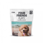 Four Friends Puppy Lamb & Rice gluteenivaba kuivtoit kutsikatele lambalihaga, 1 kg
