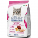 LeChat Excellence Kitten kuivtoit kassipoegadele kanaga, 0.4 kg