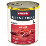 Animonda GranCarno Junior Beef And Turkey Hearts konservid kutsikatele, 800 g