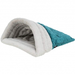 Trixie Estelle Cuddly Sack pehme magamisase kassidele, roheline/hall, 34 &times; 20 &times; 45 cm