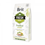 Brit Fresh Duck Millet Active Run & Work kuivtoit koertele pardilihaga, 2.5 kg