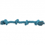 Trixie Denta Fun Playing Rope koerem&auml;nguasi hammaste puhastamiseks, puuvillane k&ouml;is, 54 cm