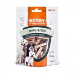 Boxby Mini Bites Puppy & Adult Chicken & Fish mini ribad kutsikatele ja t&auml;iskasvanud koertele kanaliha ja kalaga, 100 g