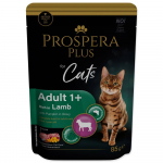 Prospera Plus Cat Pouch Adult 1+, Lambaliha Ja K&otilde;rvits m&auml;rgtoit t&auml;iskasvanud kassidele lamba- ja k&otilde;rvitsakastmes, 85 g