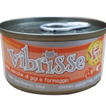 Vibrisse Chicken Goji Berries Cheese konserv kassidele kanaliha, goji marjade ja juustuga, 70 g