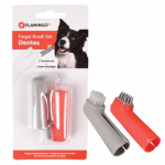Flamingo Finger Toothbrush silikoonist hambaharja/igemeharja koertele