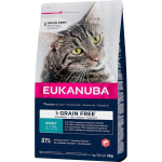 Eukanuba CAT Adult GRAIN FREE Salmon teraviljavaba kuivtoit t&auml;iskasvanud kassidele l&otilde;hega, 2 kg