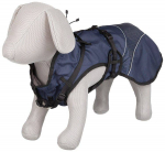 Trixie Duo Coat With Harness talvemantel koertele integreeritud rakmetega, helkurdetailide ja fliisvoodriga, sinine, XS 25 cm