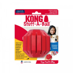 KONG Stuff-A-Ball suur naturaalsest kummist m&auml;nguasi koertele hammaste puhastamiseks