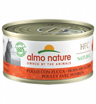 Almo Nature HFC Natural kana k&otilde;rvitsaga m&auml;rgtoit t&auml;iskasvanud kassidele, 70 g
