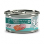 Marpet Chef Tuna With Salmon m&auml;rg t&auml;iends&ouml;&ouml;t t&auml;iskasvanud kassidele tuuni ja l&otilde;hega, 80 g