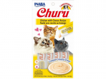 Inaba Churu Cat Chicken Cheese kreemjas maiustus kassidele kanaga ja juustuga, 4x14 g