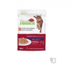 Natural Trainer Cat Salmon t&auml;isv&auml;&auml;rtuslik toit t&auml;iskasvanud kassidele, palad želees l&otilde;he, linnuliha ja j&otilde;hvikamarja lehtede ekstraktiga, 85 g