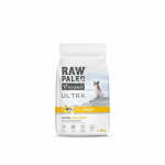 RAW Paleo Ultra Mini Adult Turkey kuivtoit ultra v&auml;ikestele t&auml;iskasvanud koertele, ilma teraviljata, kalkunilihaga, 8 kg