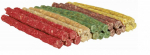Trixie Munchy Chewing Rolls mix n&auml;rimispulgad koertele, erinevad v&auml;rvid, 12 cm, 50 tk.