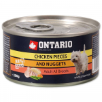 Ontario Adult Chicken Nuggets m&auml;rgtoit t&auml;iskasvanud koertele kanaga, 200 g