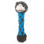Be Fun Toy TPR+Plush Ostrich m&auml;nguasi kutsikatele piiksuva funktsiooniga, 38 cm