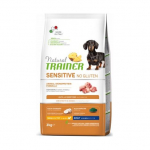 Natural Trainer Dog Sensitive No Gluten Small&Toy Pork gluteenivaba kuivtoit tundliku seedes&uuml;steemiga t&auml;iskasvanud v&auml;ikestele koertele, sealihaga, 2 kg