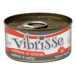 Vibrisse Natural Salmon konserv t&auml;iskasvanud kassidele l&otilde;hega, 70 g