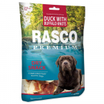 Rasco Premium Snack Knotted Duck And Rawhide Bone Wrap skanėstas &scaron;unims, su ančių mėsa ir jautienos oda, 230 g