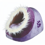 Trixie Minou Cave pesakast-peidiku koht kassidele ja v&auml;ikestele koertele, pehme, tepitud padja ja libisemiskindla p&otilde;hjaga, 35 &times; 26 &times; 41 cm